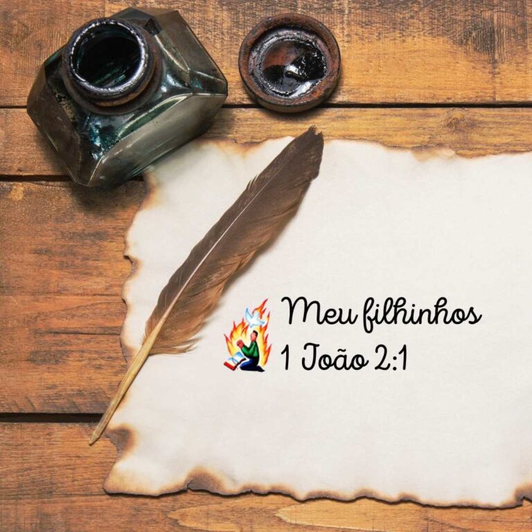 MEUS FILHINHOS – 1 João 2:1