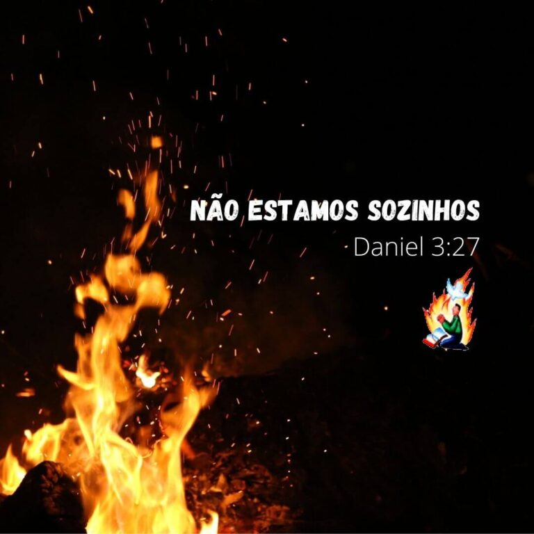 NÃO ESTAMOS SOZINHOS – Daniel 3:27
